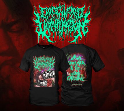 ORIGINAL TSHIRT EMASCULATED VITUPERATION - Larval Communion in the Womb
