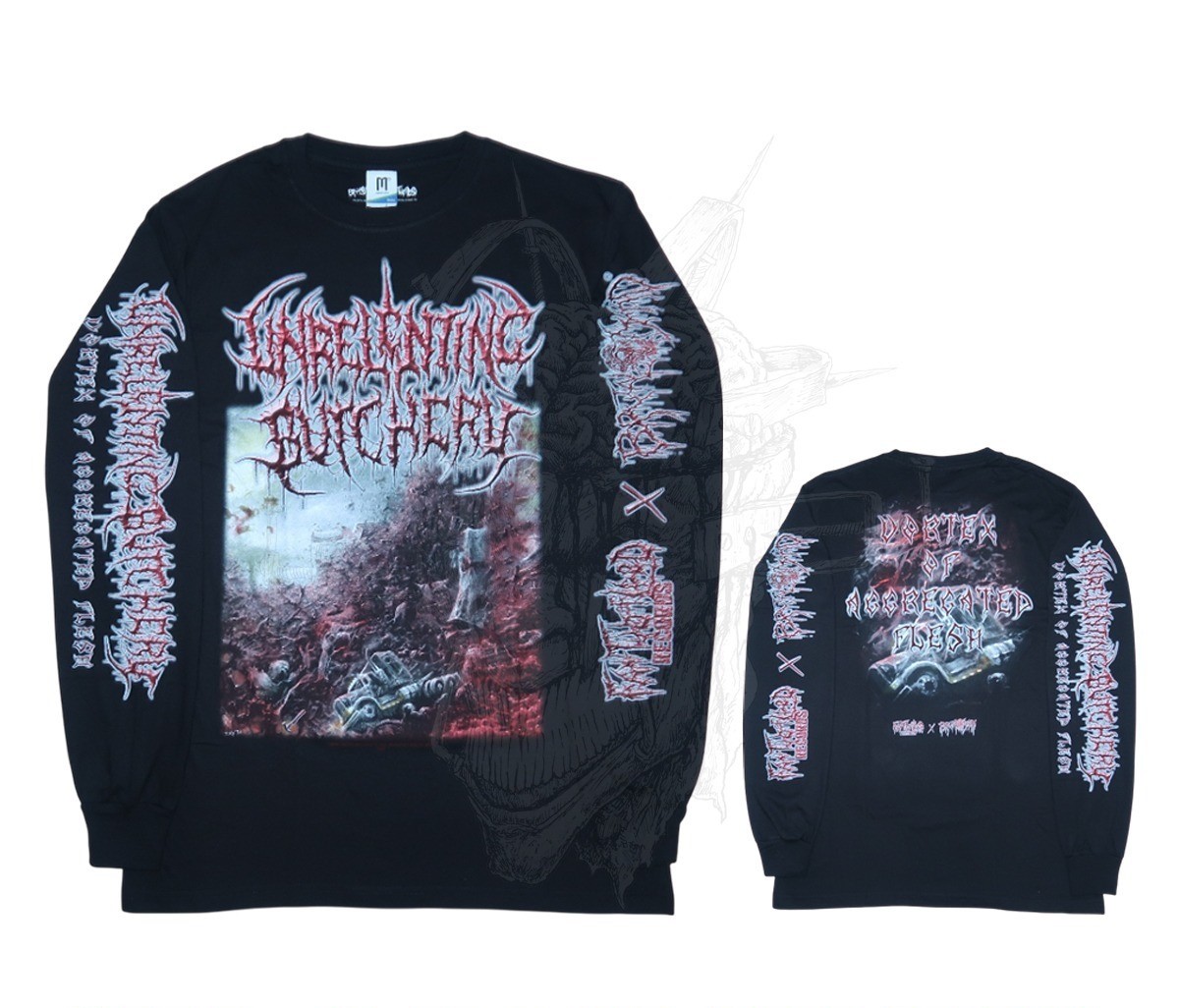 ORIGINAL LONGSLEEVE UNRELENTING BUTCHERY - Vortex Of