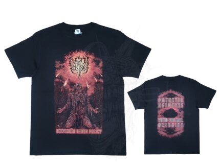 ORIGINAL TSHIRT DEATH TOLL RISING - SCORCHED EARTH POLICY