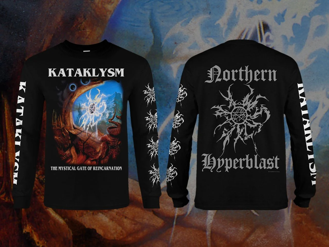 ORIGINAL LONGSLEEVE KATAKLYSM - THE MYSTICAL GATE OF REINCARNATION ...