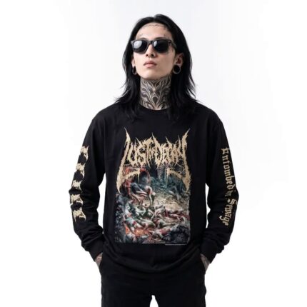 ORIGINAL LONGSLEEVE LUST OF DECAY – Entombed In Sewage