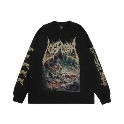 ORIGINAL LONGSLEEVE LUST OF DECAY – Entombed In Sewage