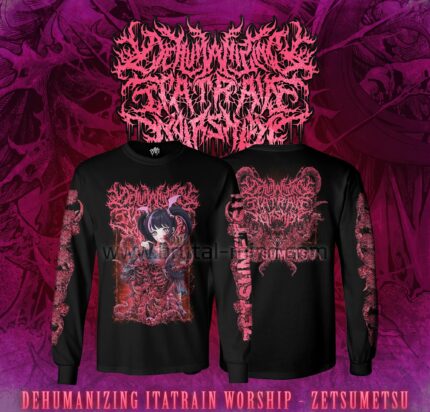 ORIGINAL LONGSLEEVE DEHUMANIZING ITATRAIN WORSHIP - Zetsumetsu