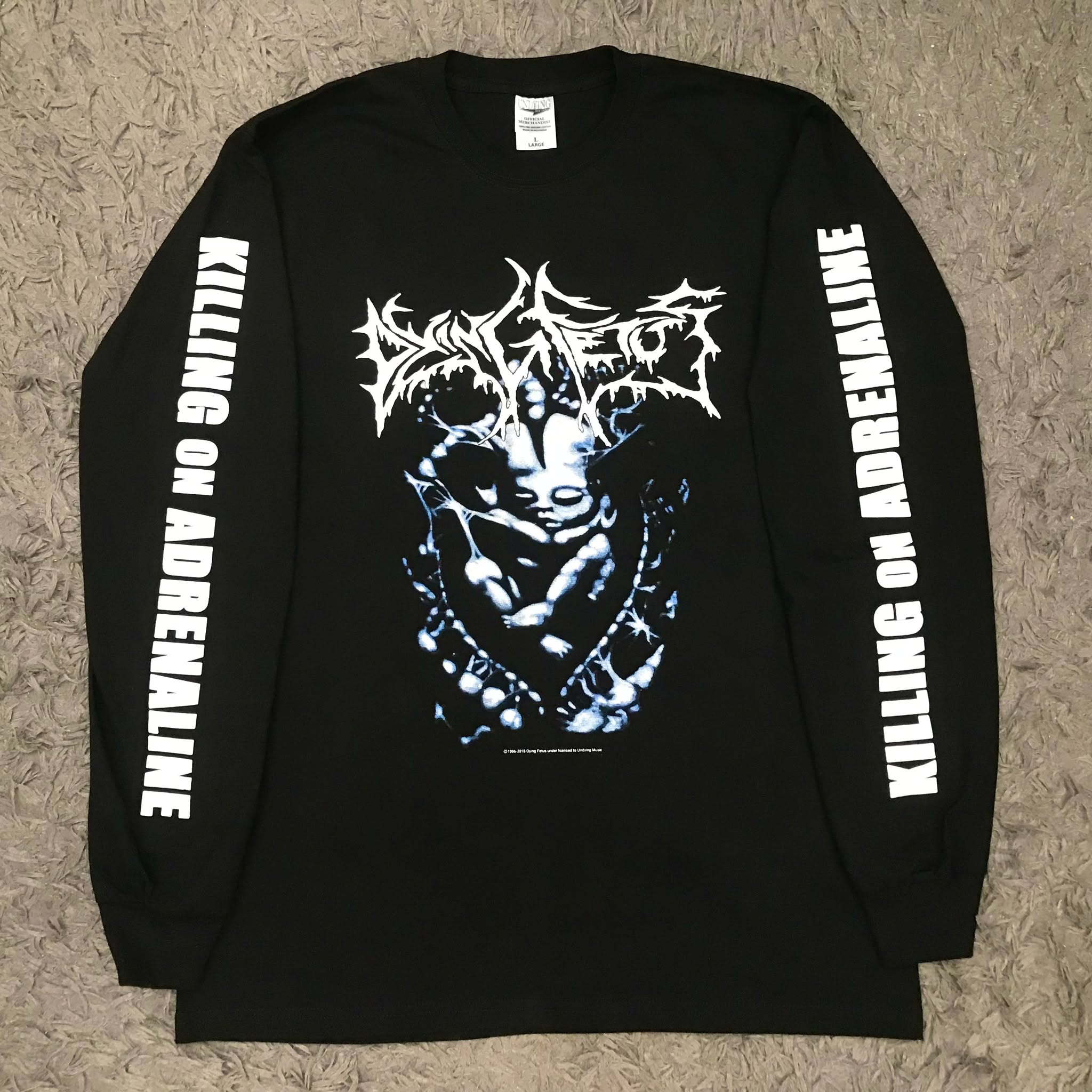 ORIGINAL LONGSLEEVE DYING FETUS - Absolute Defiance - Ikhtus