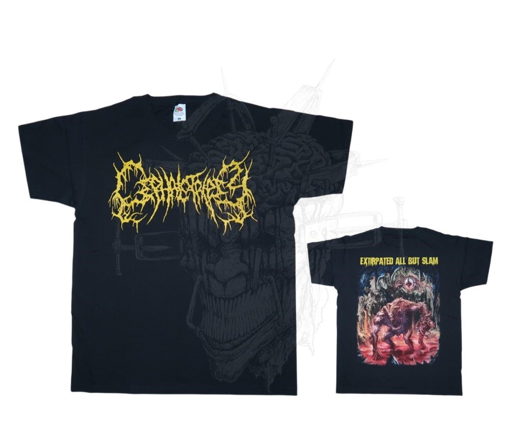 TSHIRT-CEPHALOTRIPSY-EXTIRPATED-ALL-BUT-SLAM-LOGO-e1751962767719